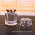 Hot selling 1000ml honey clear wide mouth glass honey storage jar bottles with plastic lid